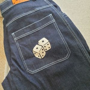 Psyco Skateboards Dice Stonewashed Jeans